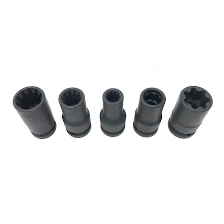 Cta Manufacturing SOCKET SET VAG BRAKE CALIPER 5 PC CTA5035